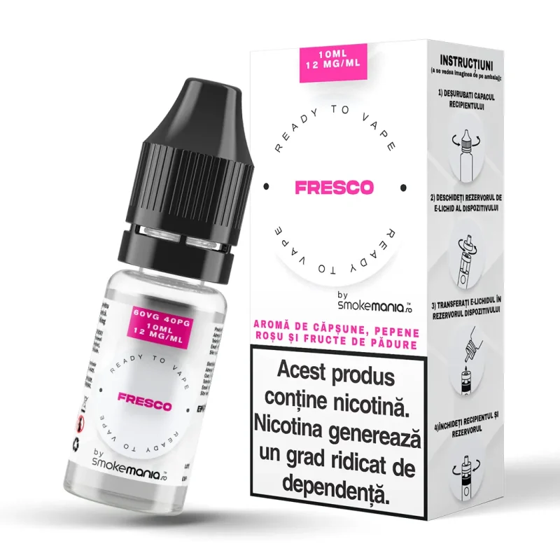 Lichid Smokemania Fresco 12mg 10ml