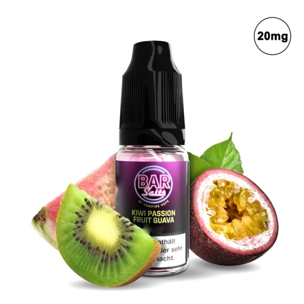 Lichid Vampire Vape Bar Salts Kiwi Passionfruit Guava 20mg 10ml