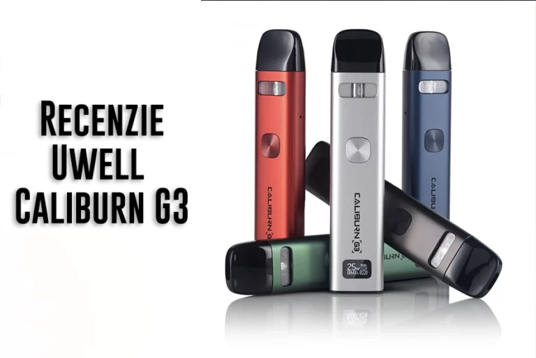 Recenzie Uwell Caliburn G3: Specificatii, calitate, avantaje & dezavantaje si de unde sa il cumparati