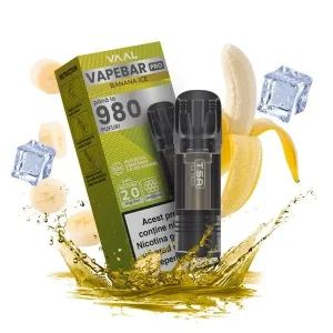 Cartus Vapebar PRO 980 pufuri 20mg - Banana Ice