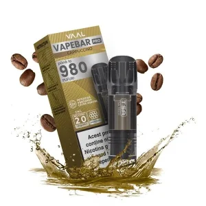 Cartus Vapebar PRO 980 pufuri 20mg - Cappuccino