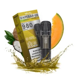 Cartus Vapebar PRO 980 pufuri 20mg - Coconut Melon
