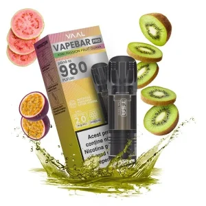 Cartus Vapebar PRO 980 pufuri 20mg - Kiwi Passion Fruit Guava