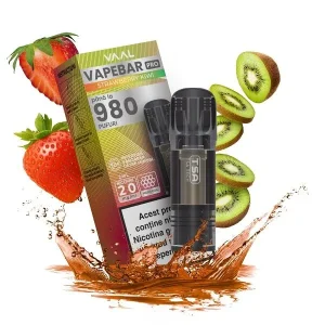 Cartus Vapebar PRO 980 pufuri 20mg - Strawberry Kiwi