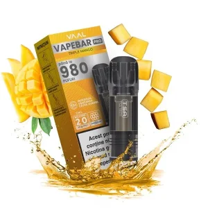 Cartus Vapebar PRO 980 pufuri 20mg - Triple Mango
