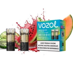 Set 2 cartuse Vozol Switch Pro 800 Triple Melon