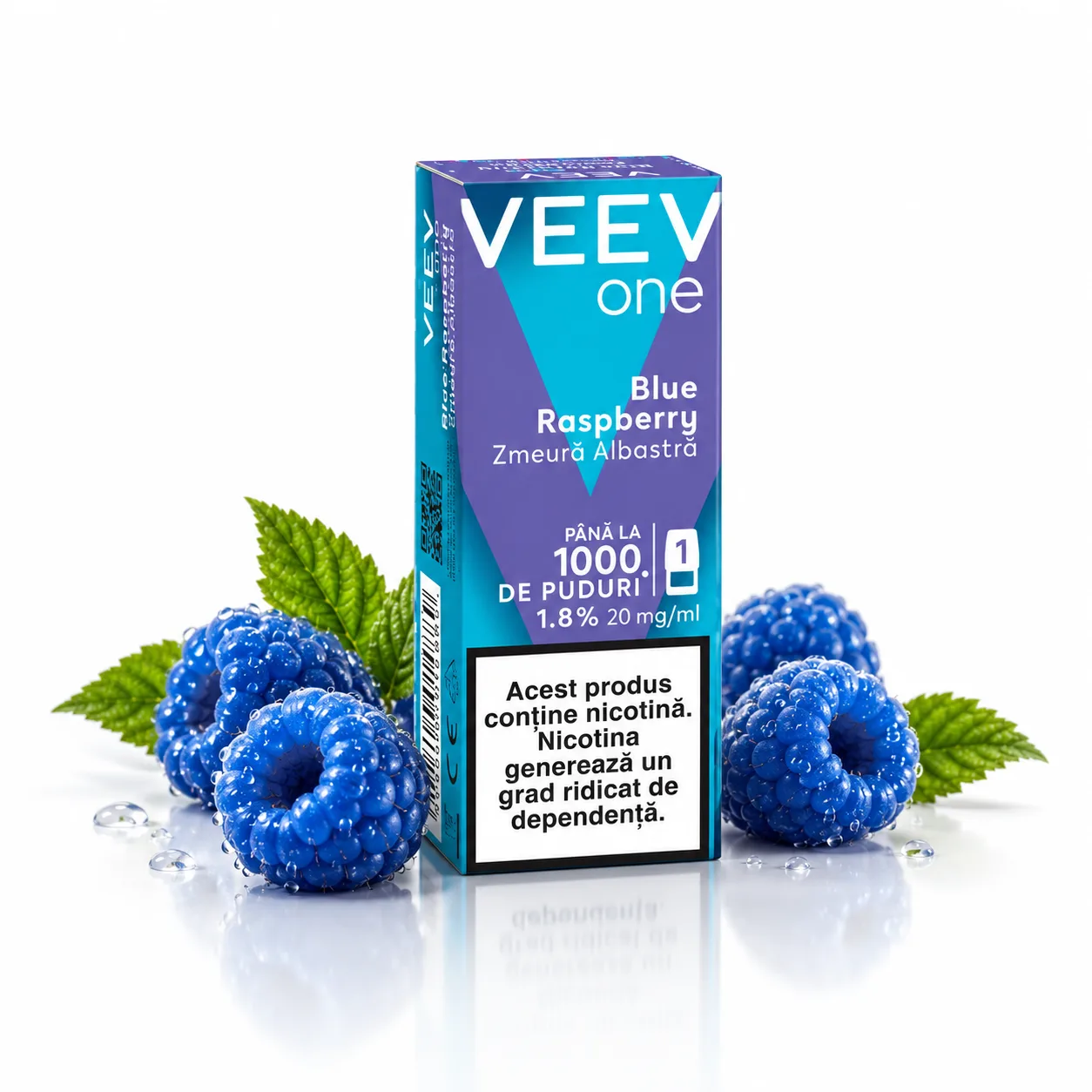 Capsula VEEV One Blue Raspberry 1,8% 2 ml