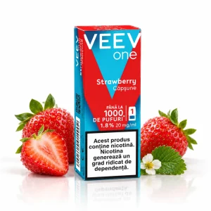 Capsula VEEV One Strawberry 1,8% 2 ml - aromă căpșuni