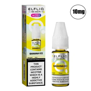 Lichid Elf Bar ELFLIQ Banana Ice 10mg 10ml