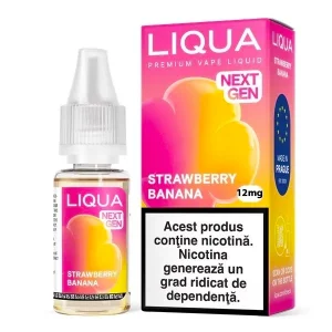 Lichid LIQUA Nextgen Strawberry Banana 12mg 10ml