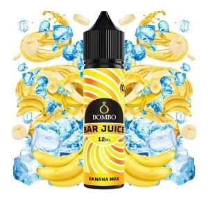 Longfill Bombo Bar Juice Banana Max Ice 12ml