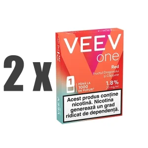 Pachet 2 Capsule VEEV One Red