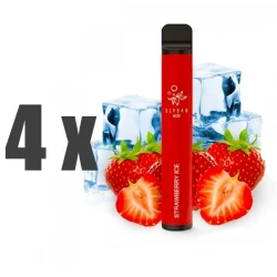 Pachet 4 x Elf Bar 600 Strawberry Ice 2%