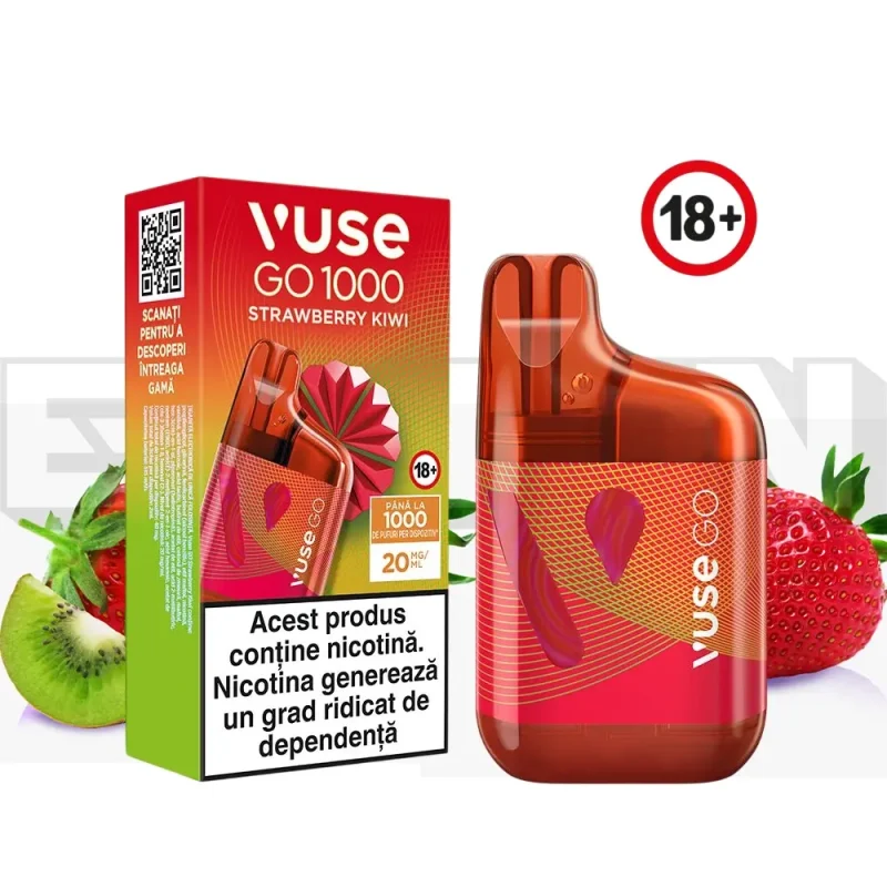 VUSE GO 1000 BOX Strawberry Kiwi (1) VUSE GO 1000 BOX Strawberry Kiwi