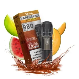 Cartus Vapebar PRO 980 pufuri 20mg - Triple Melon