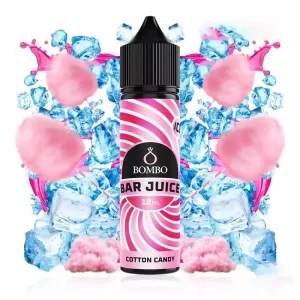 Longfill Bombo Bar Juice Cotton Candy Ice 12ml