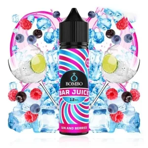 Longfill Bombo Bar Juice Gin & Berries Ice 12ml