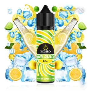 Longfill Bombo Bar Juice Lemon Lime Soda Ice 12ml