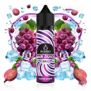 Longfill Bombo Bar Juice Super Grape Ice 12ml