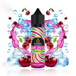 Longfill Bombo Bar Juice Triple Cherry Ice 12ml