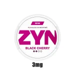 PLICULETE CU NICOTINA ZYN BLACK CHERRY FORMAT MINI 3MG