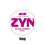 PLICULETE CU NICOTINA ZYN BLACK CHERRY FORMAT MINI 6MG