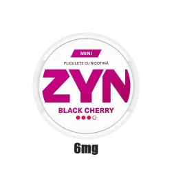 PLICULETE CU NICOTINA ZYN BLACK CHERRY FORMAT MINI 6MG
