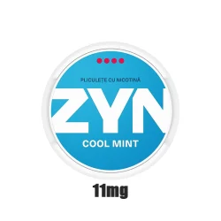 PLICULETE CU NICOTINA ZYN COOL MINT FORMAT SUBTIRE 11MG