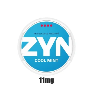 PLICULETE CU NICOTINA ZYN COOL MINT FORMAT SUBTIRE 11MG