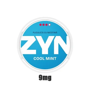 PLICULETE CU NICOTINA ZYN COOL MINT FORMAT SUBTIRE 9MG