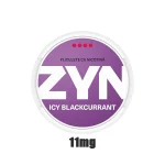 PLICULETE CU NICOTINA ZYN ICY BLACKCURRANT FORMAT SUBTIRE 11MG
