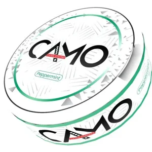 Pouch cu Nicotina CAMO Snus 20mg - Peppermint