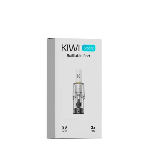 Set 3 Cartuse Kiwi Vapor Spark 0,8Ω 2ml