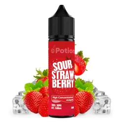 Lichid Smokemania Sour Strawberry 0mg 30ml