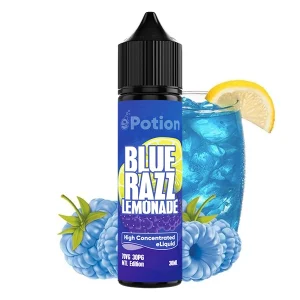 lichid smokemania blue razz lemonade 0mg 30ml