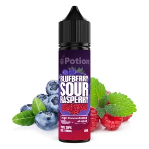 Lichid Smokemania Blueberry Sour Raspberry 0mg 30ml