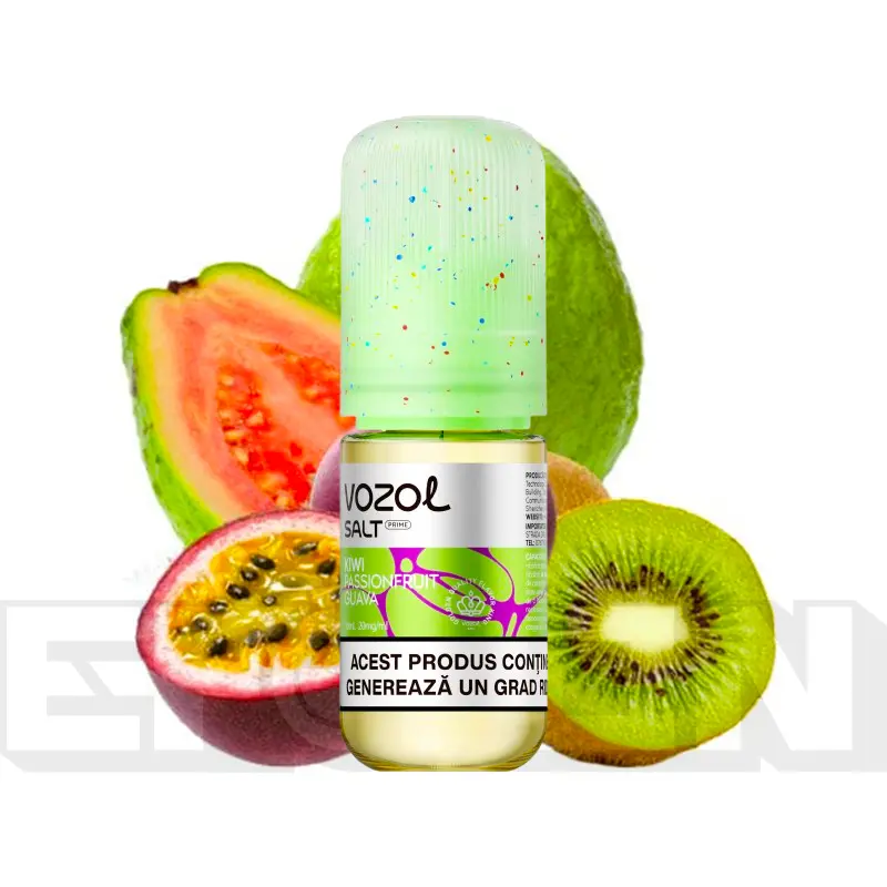 Lichid Vozol Salt Kiwi Passionfruit Guava 20mg 10ml (2) Lichid Vozol Salt Kiwi Passionfruit Guava 20mg 10ml