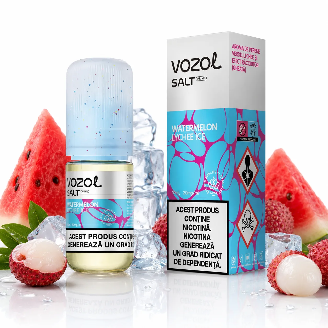 Lichid Vozol Salt Prime Watermelon Lychee Ice 20mg 10ml