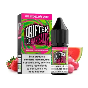 Lichid Drifter Bar Salts Watermelon Strawberry Bubblegum 10mg 10ml