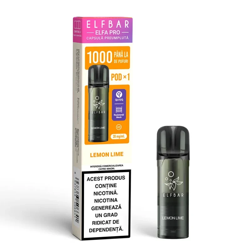 Cartuș ELFBAR ELFA PRO V2 - Lemon Lime