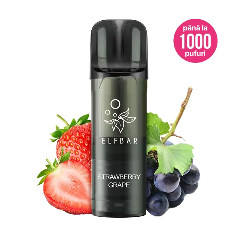 Cartuș ELFBAR ELFA PRO V2 - Strawberry Grape Cartuș ELFBAR ELFA PRO V2 - Strawberry Grape