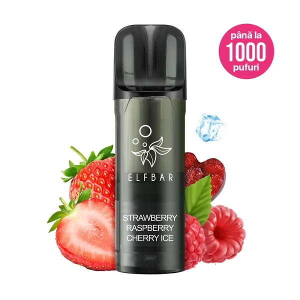 Cartuș ELFBAR ELFA PRO V2 - Strawberry Raspberry Cherry Ice