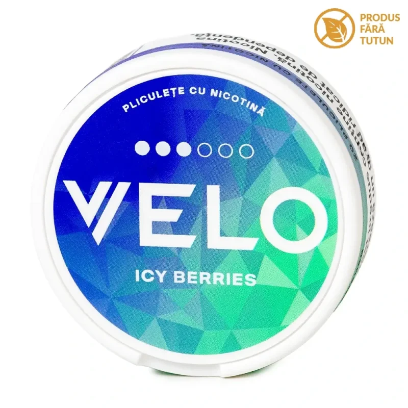 VELO Pliculete cu nicotina Icy Berries 8mg VELO Pliculete cu nicotina Icy Berries 8mg