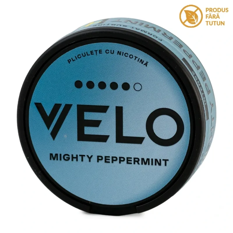 VELO Pliculete cu nicotina MIGHTY PEPPERMINT 14mg VELO Pliculete cu nicotina MIGHTY PEPPERMINT 14mg