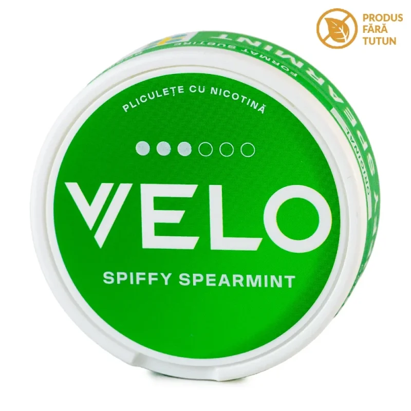 VELO Pliculete cu nicotina SPIFFY SPEARMINT 10mg VELO Pliculete cu nicotina SPIFFY SPEARMINT 10mg