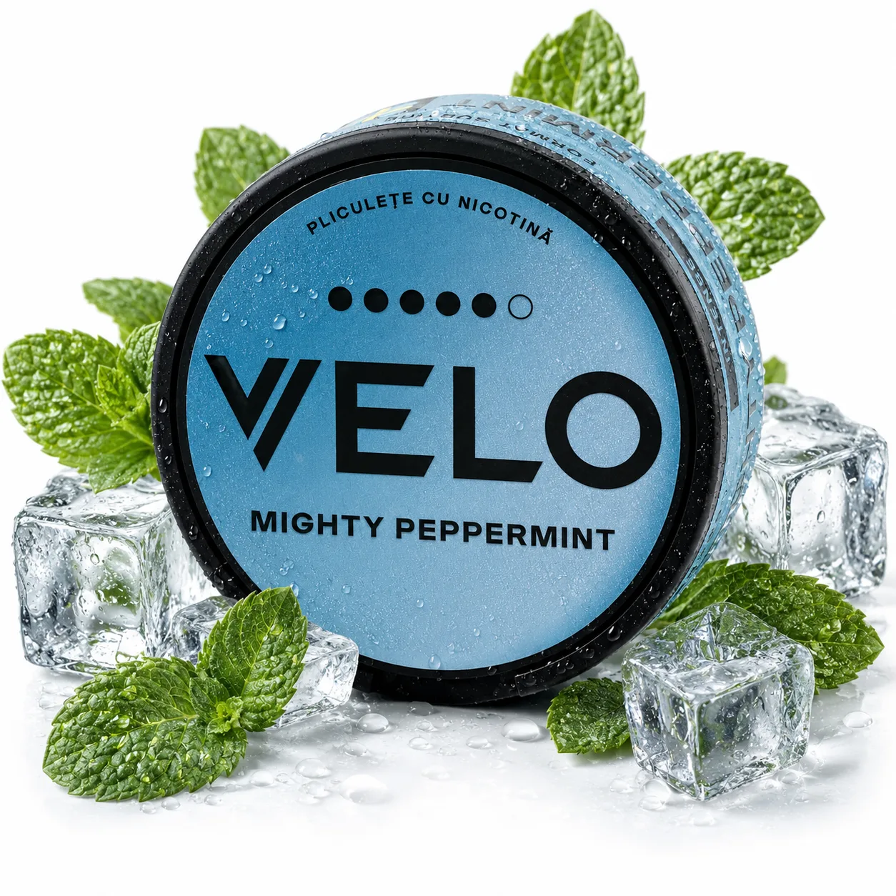 Pliculete cu Nicotina VELO Mighty Peppermint 14mg