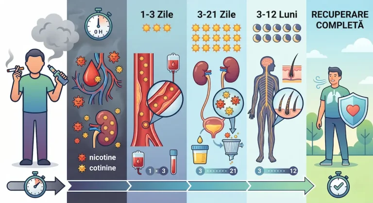 În Cât Timp Iese Nicotina Din Corp? (Timpi De Detectare Și Eliminare Mai Rapidă)