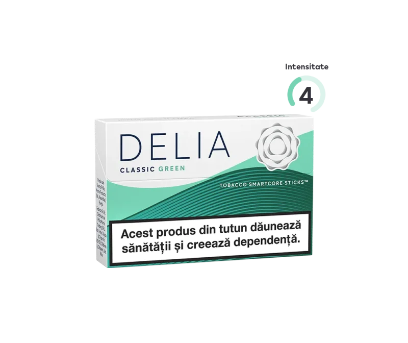 Pachet Tigari IQOS DELIA Classic Green pentru IQOS Iluma