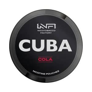 Pouch nicotina Cuba Black - Cola
