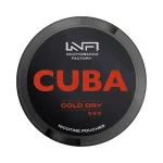 Pouch nicotina Cuba Black - Cold Dry